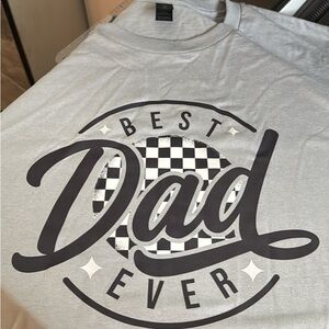 Gray 'Best Dad Ever' T-Shirt